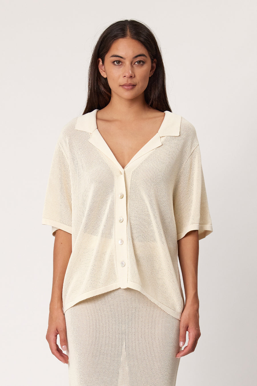 AMALFI SHIRT - BONE