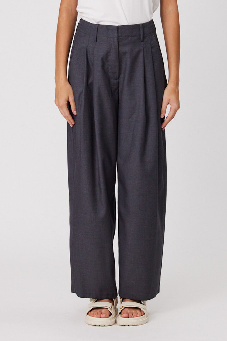 AMARA PANT - CHARCOAL