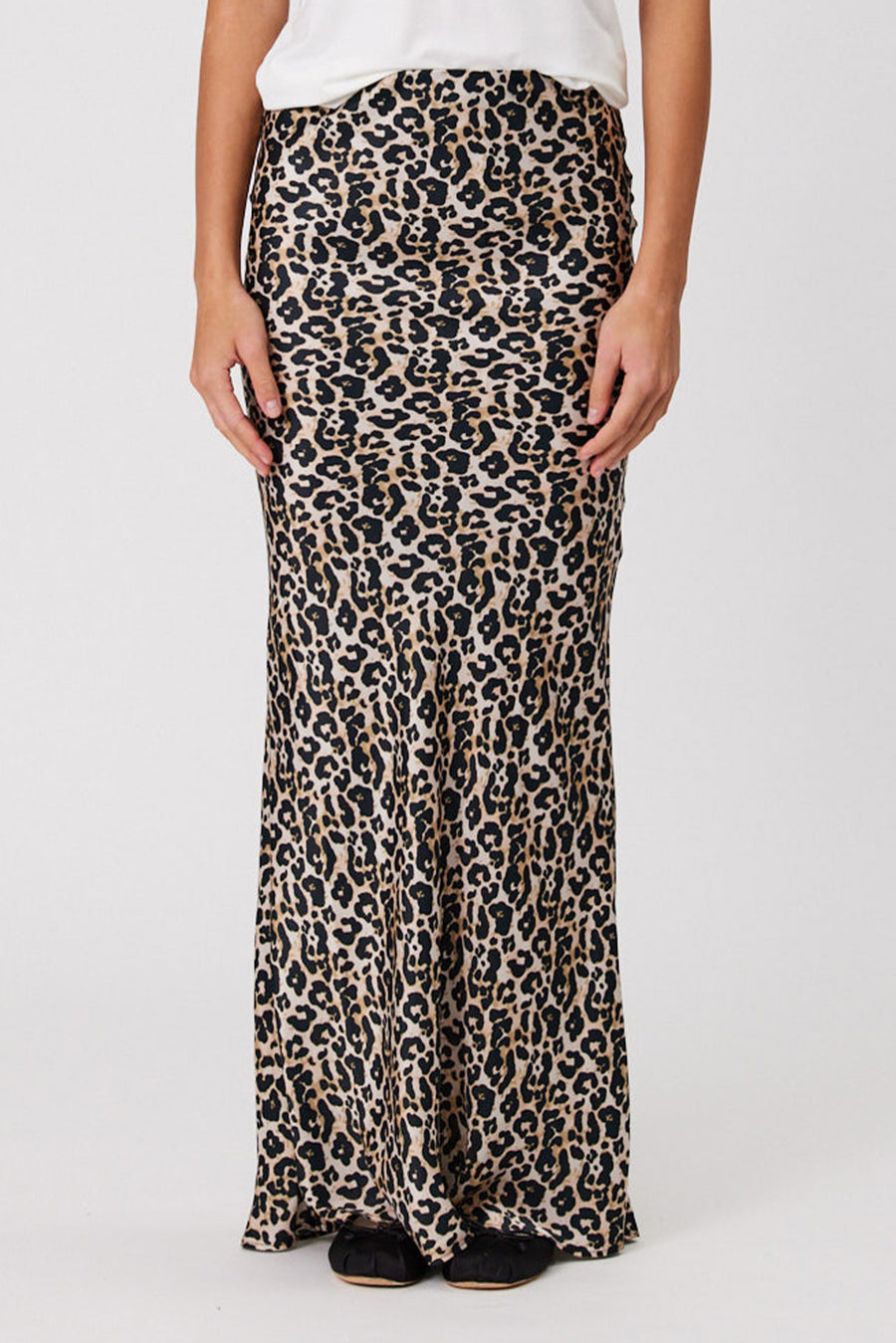 ASPYN SKIRT - LEOPARD