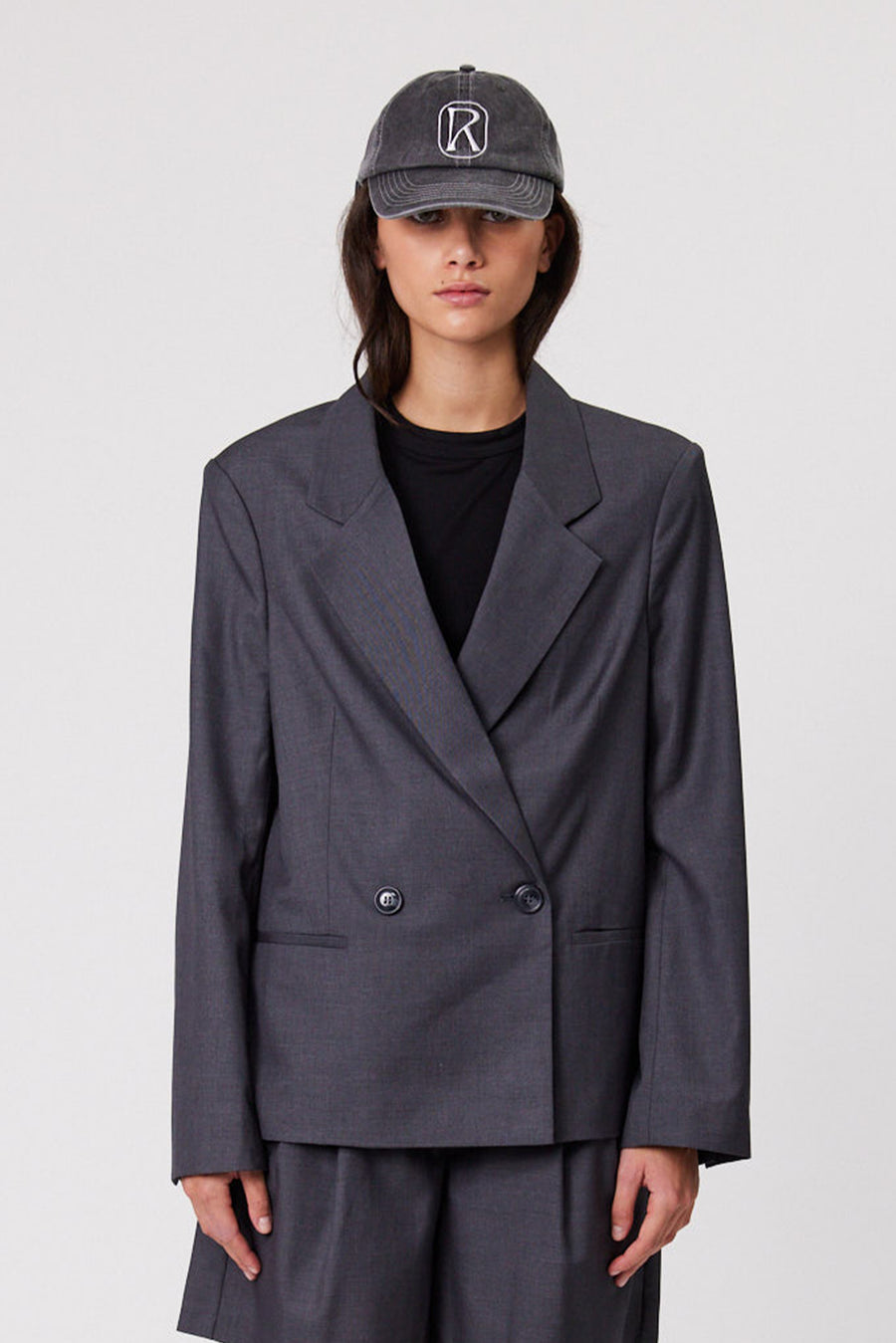 AUSTIN BLAZER - CHARCOAL