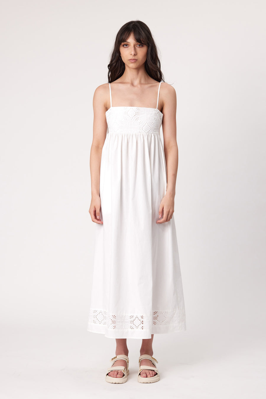 CELIA MAXI DRESS - IVORY