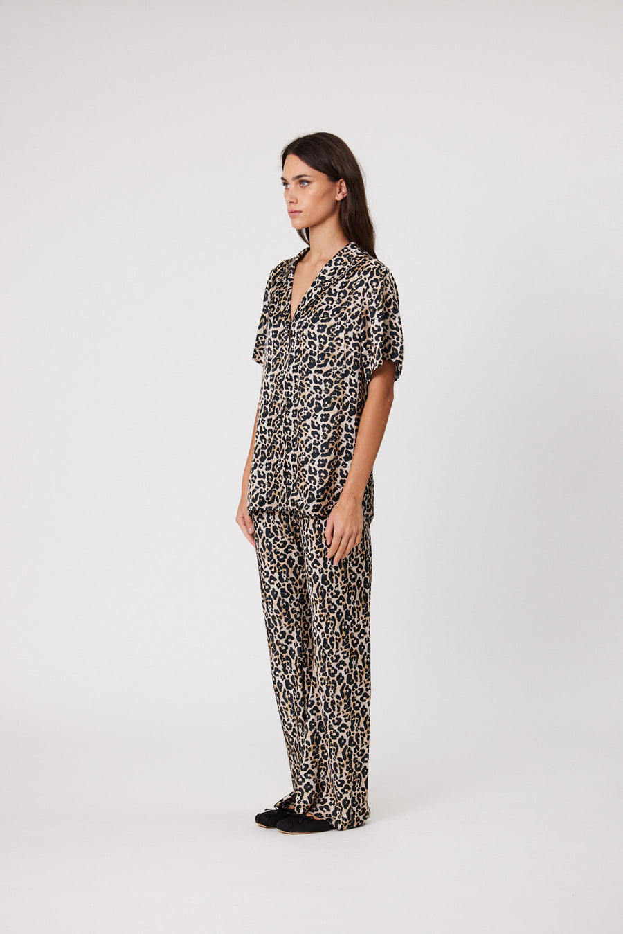 NYLA SHIRT - LEOPARD