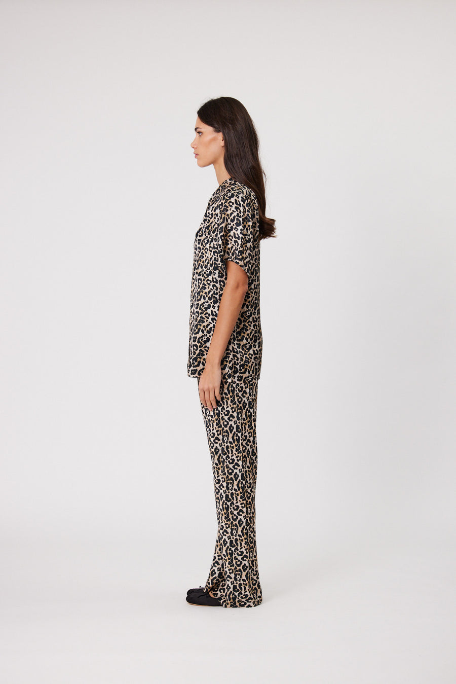 NYLA SHIRT - LEOPARD