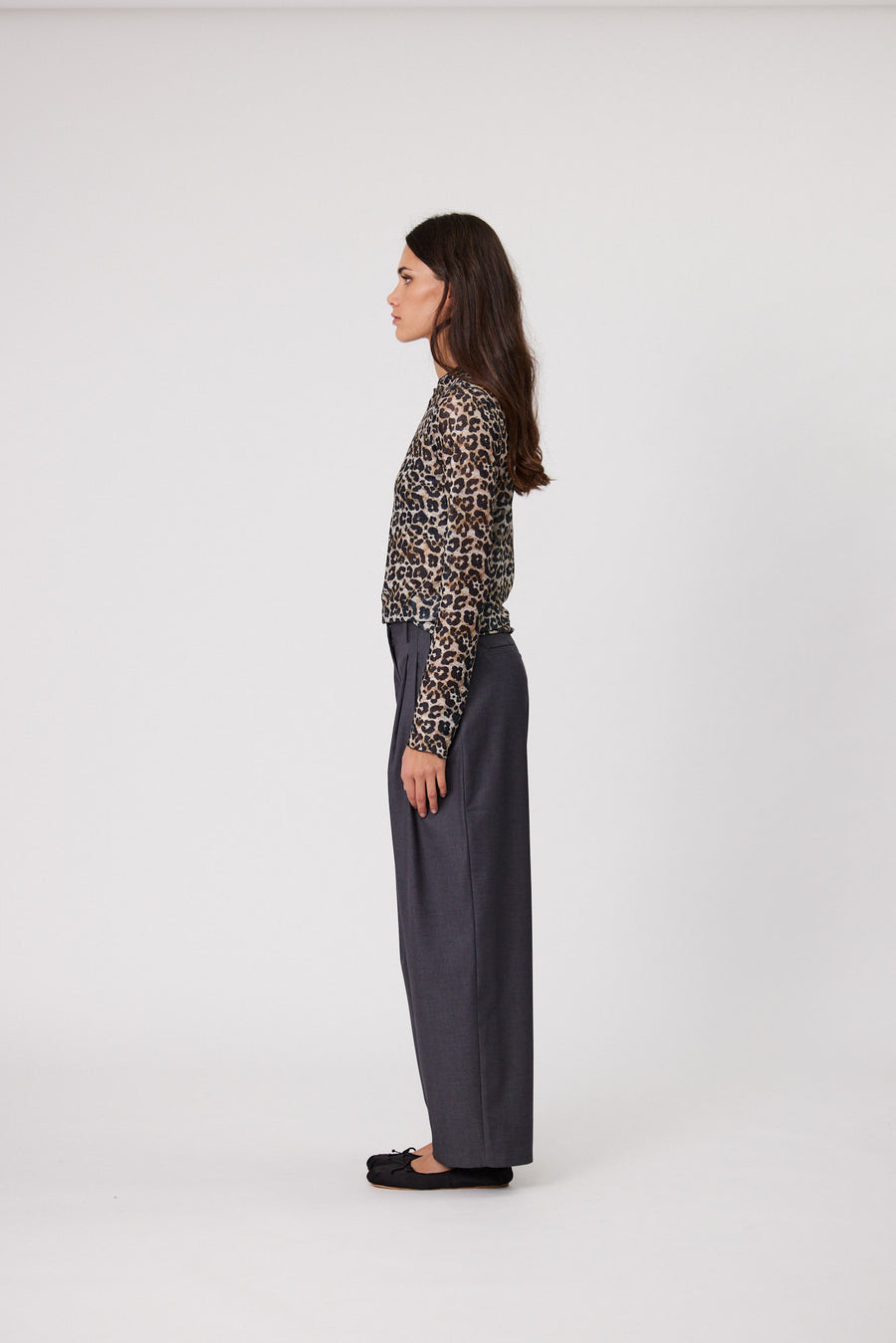 BRYDIE TOP - LEOPARD