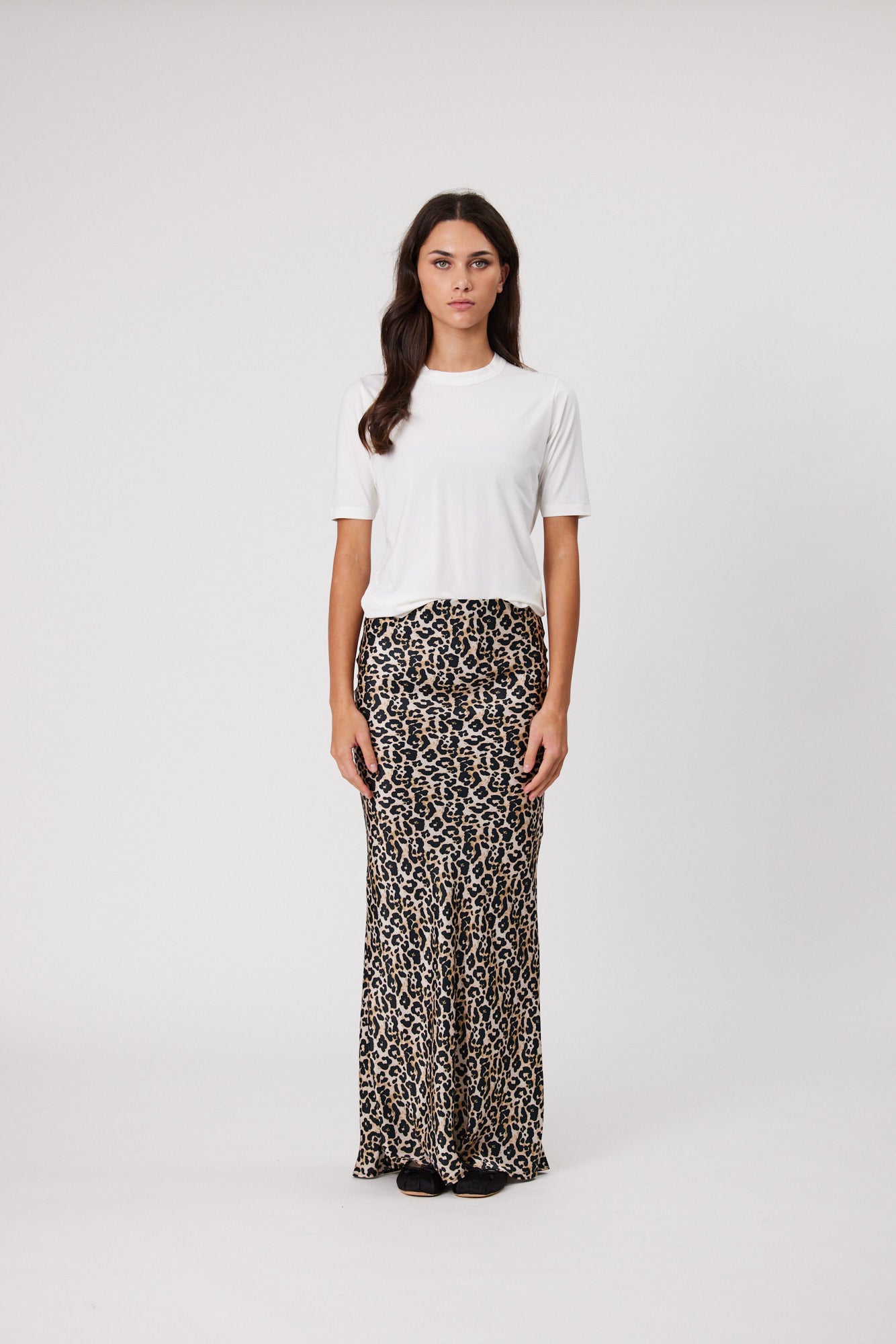 ASPYN SKIRT - LEOPARD