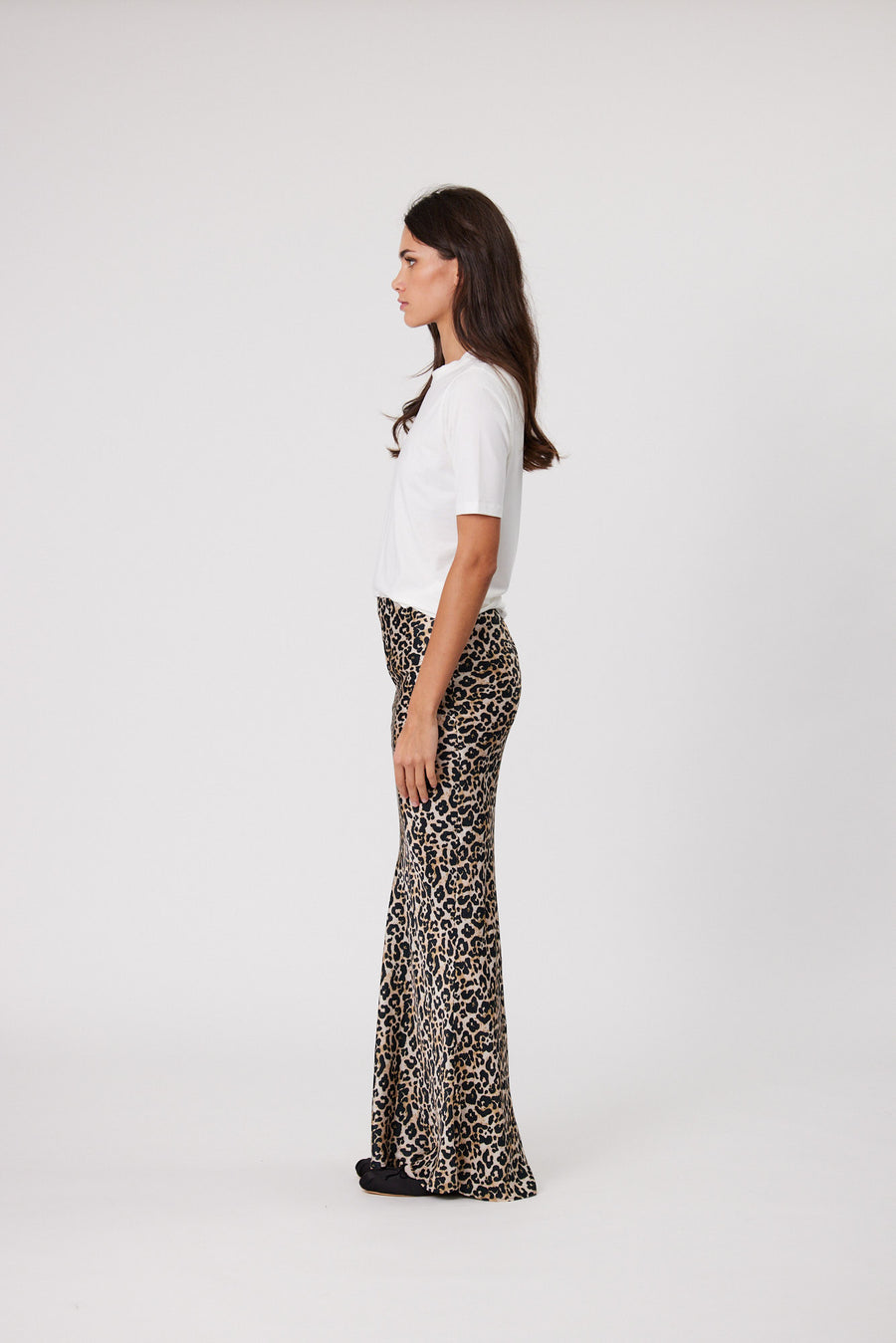 ASPYN SKIRT - LEOPARD