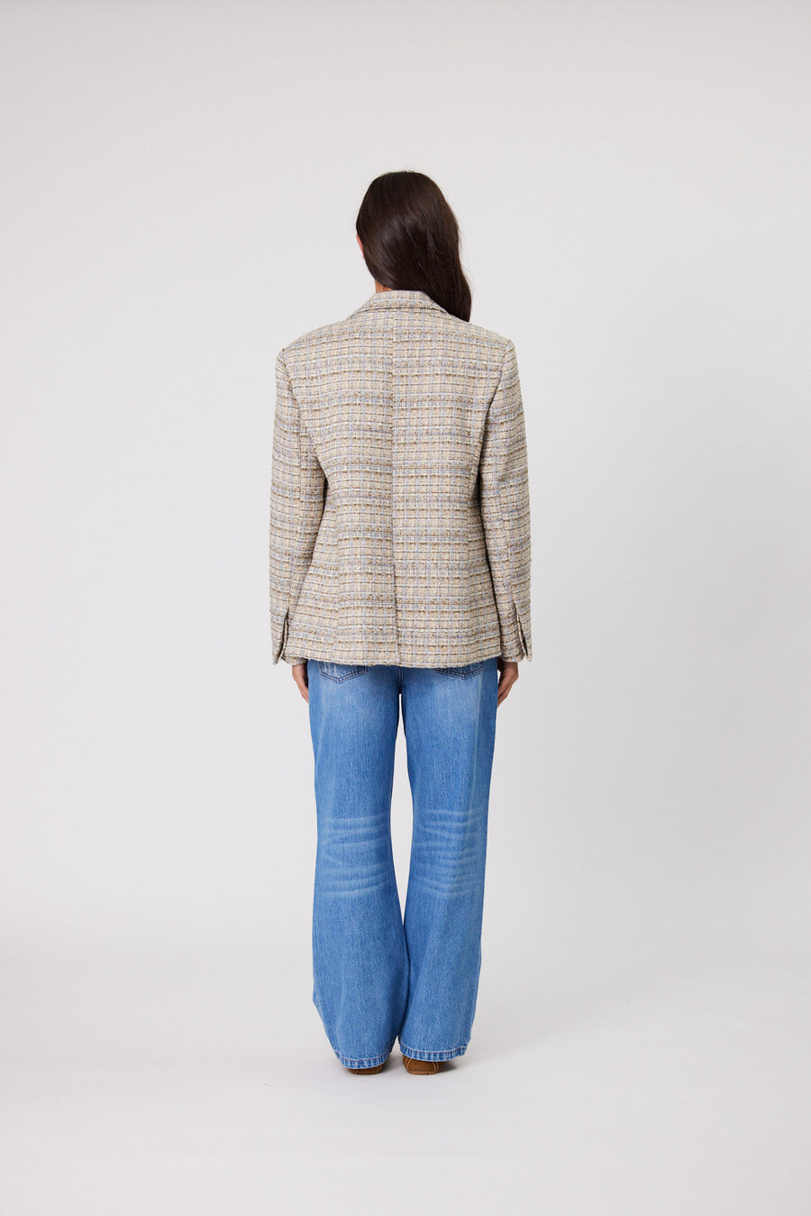 MALI BLAZER - OAT TWEED