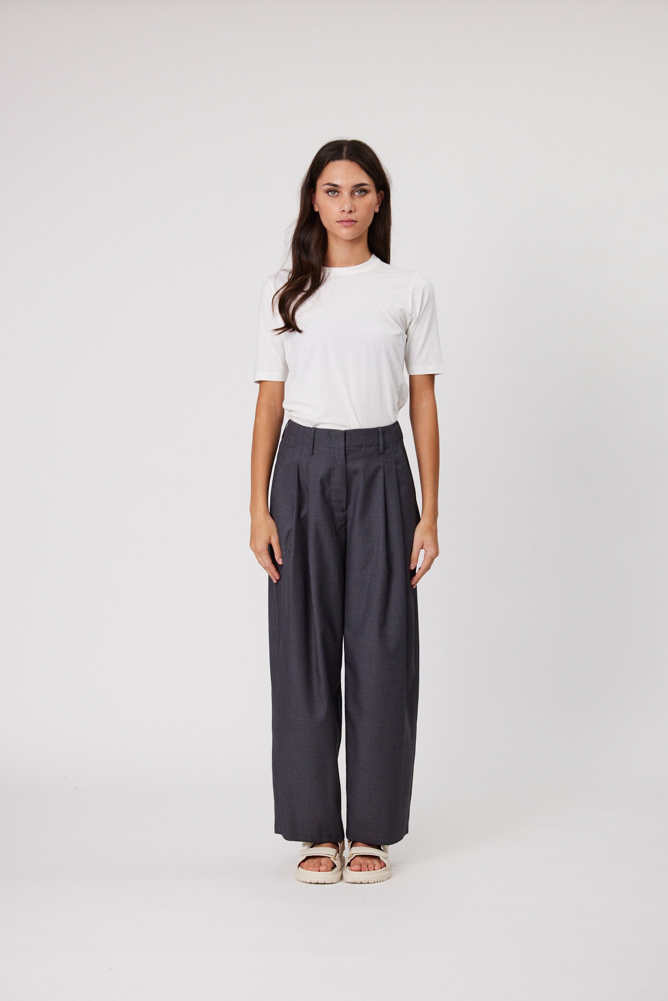 AMARA PANT - CHARCOAL