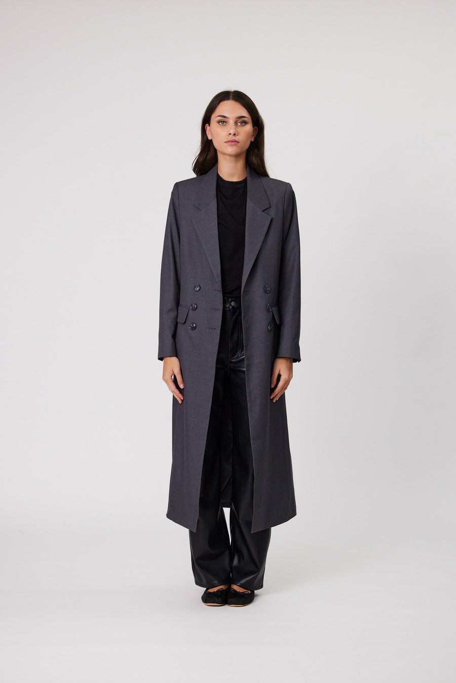 PARIS COAT - CHARCOAL