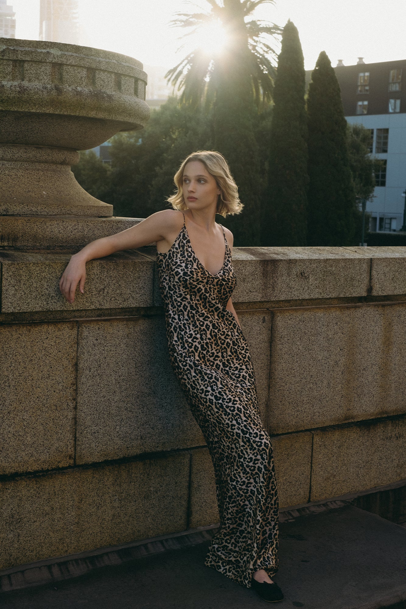 PARKER DRESS - LEOPARD