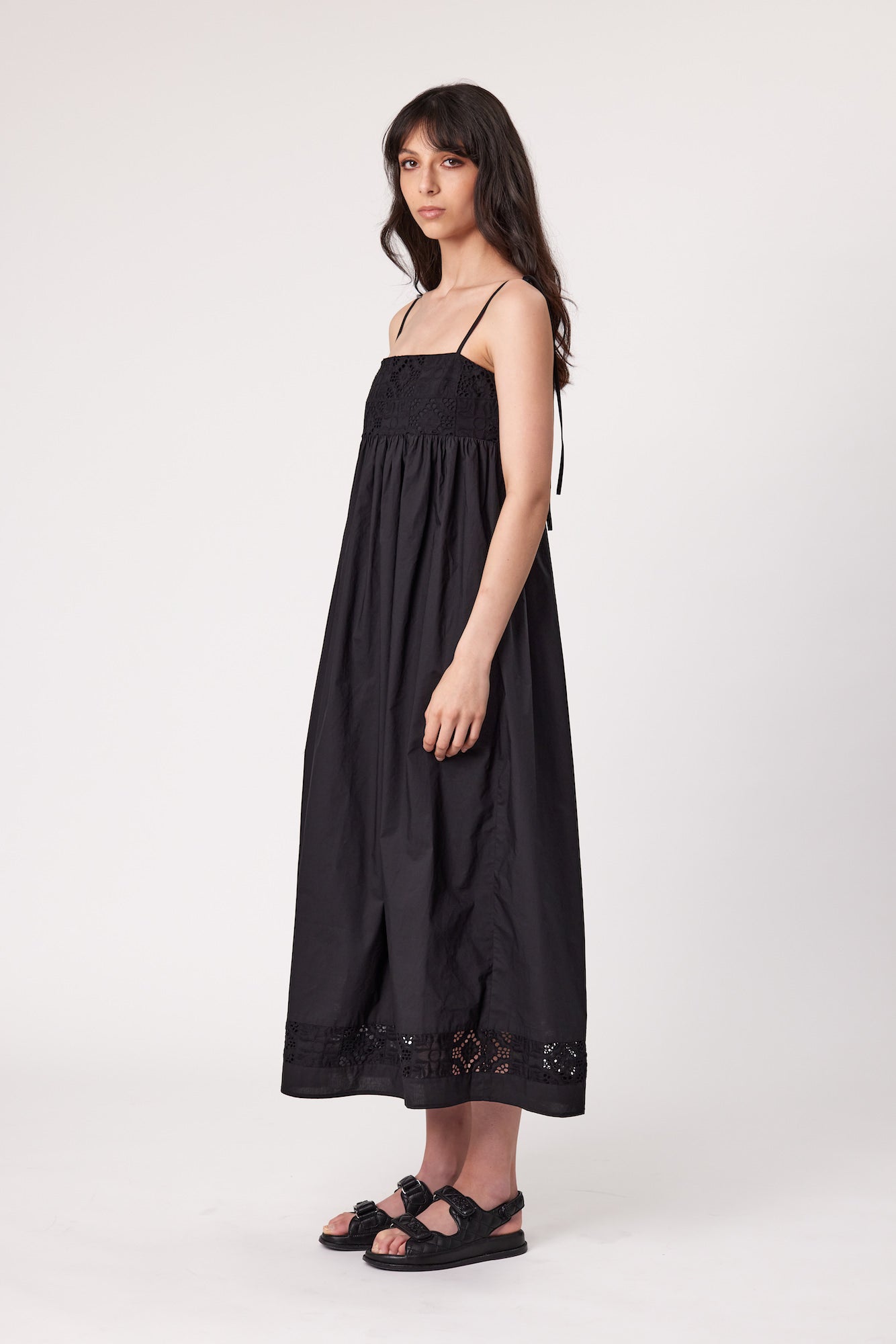 CELIA MAXI DRESS - BLACK