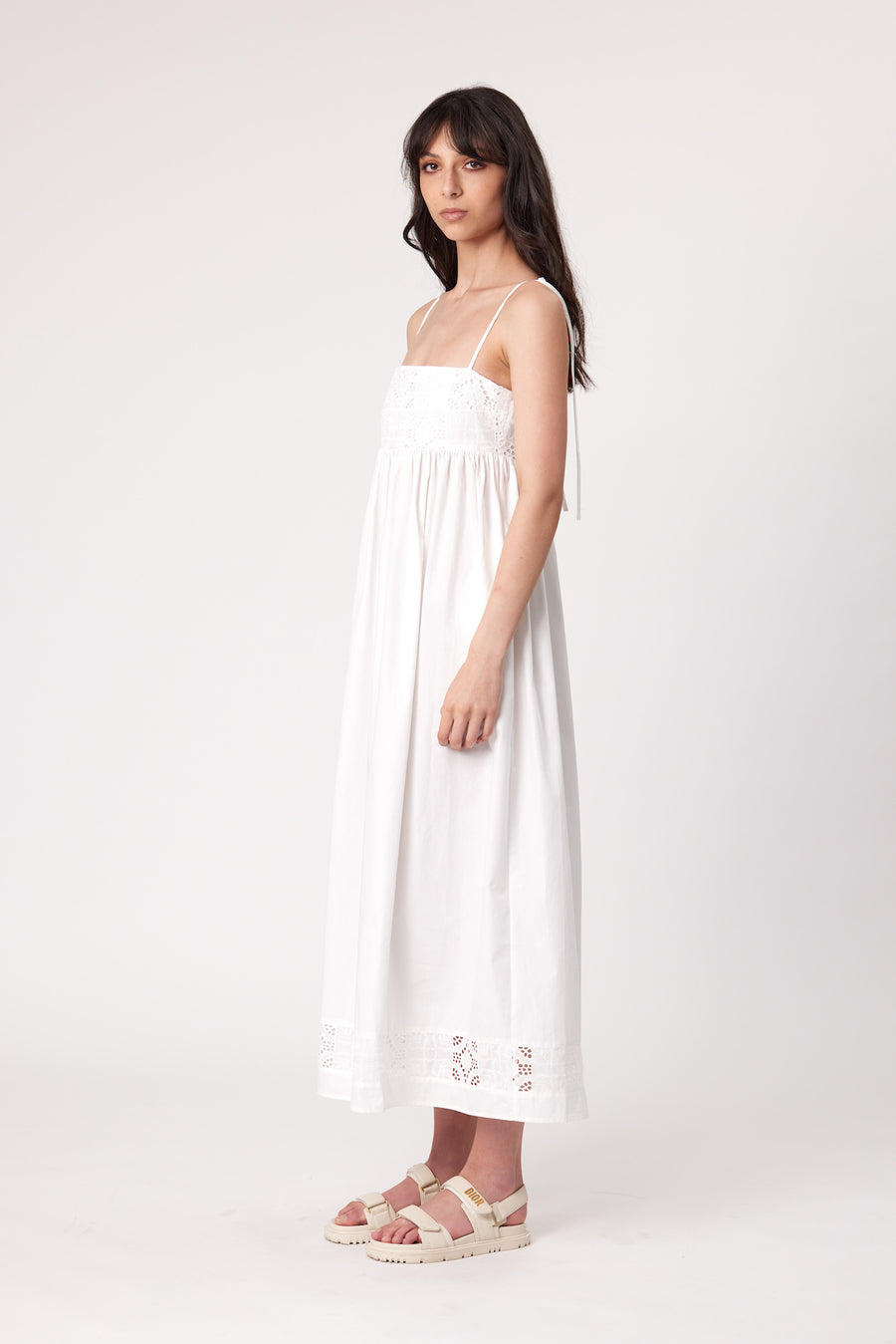 CELIA MAXI DRESS - IVORY