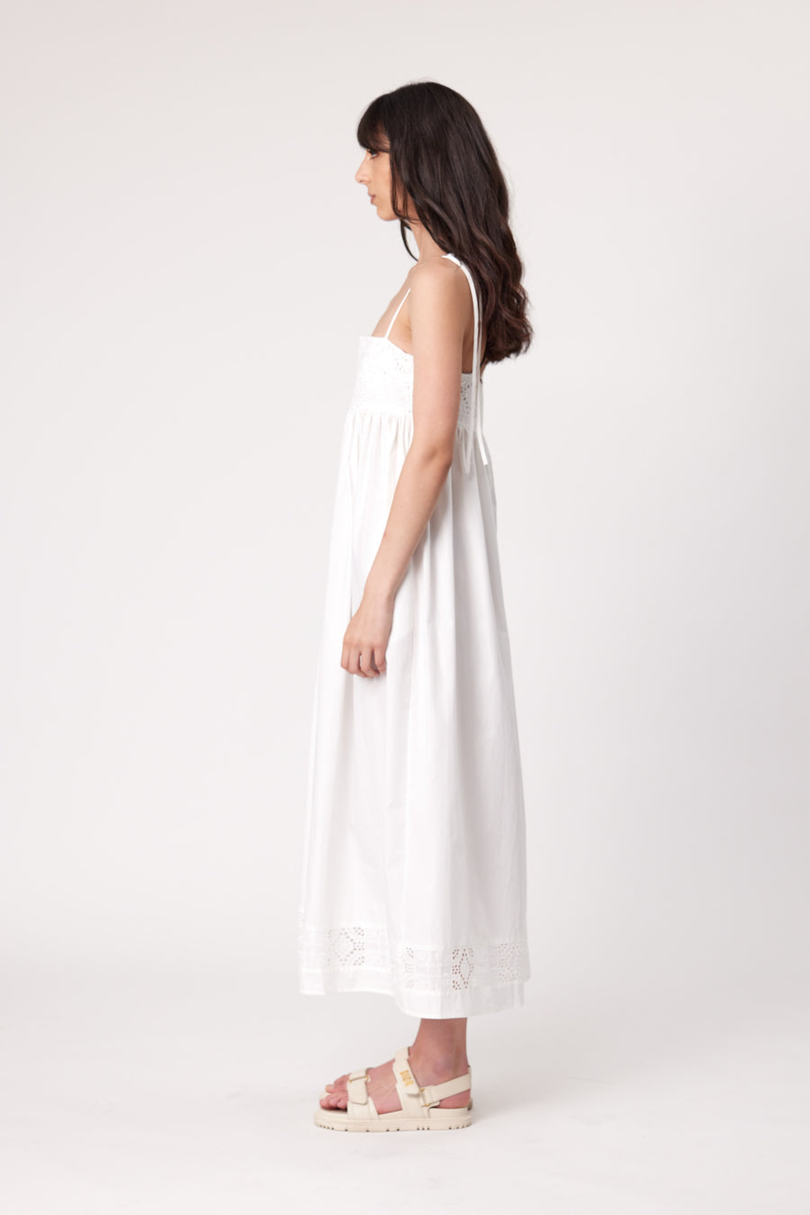 CELIA MAXI DRESS - IVORY