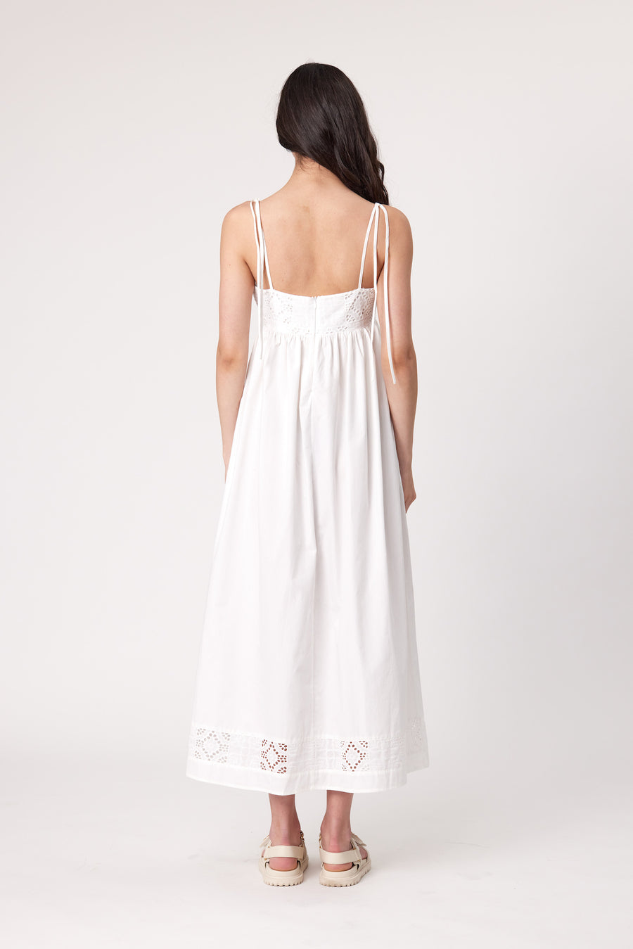 CELIA MAXI DRESS - IVORY