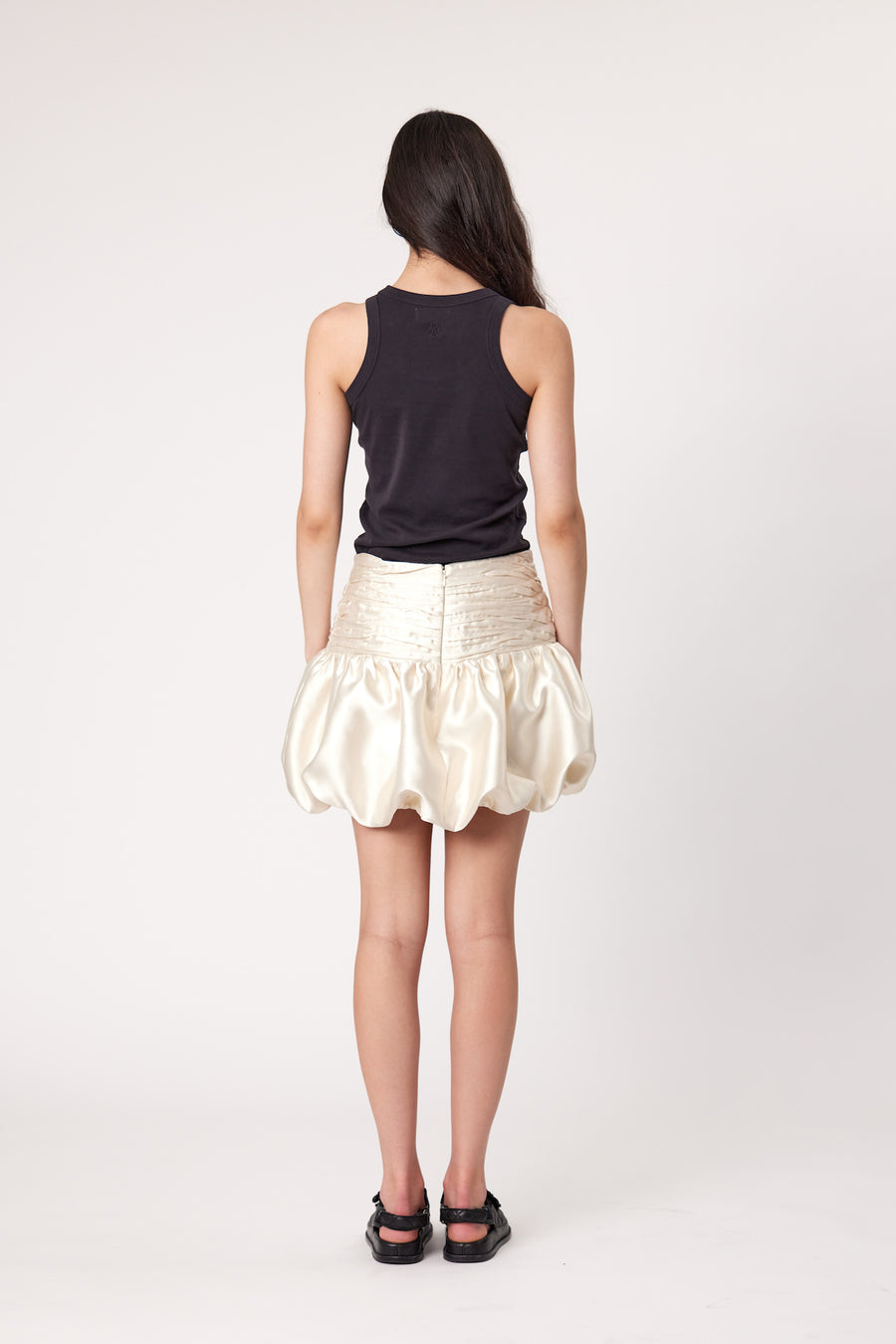 FINLEY MINI SKIRT - IVORY