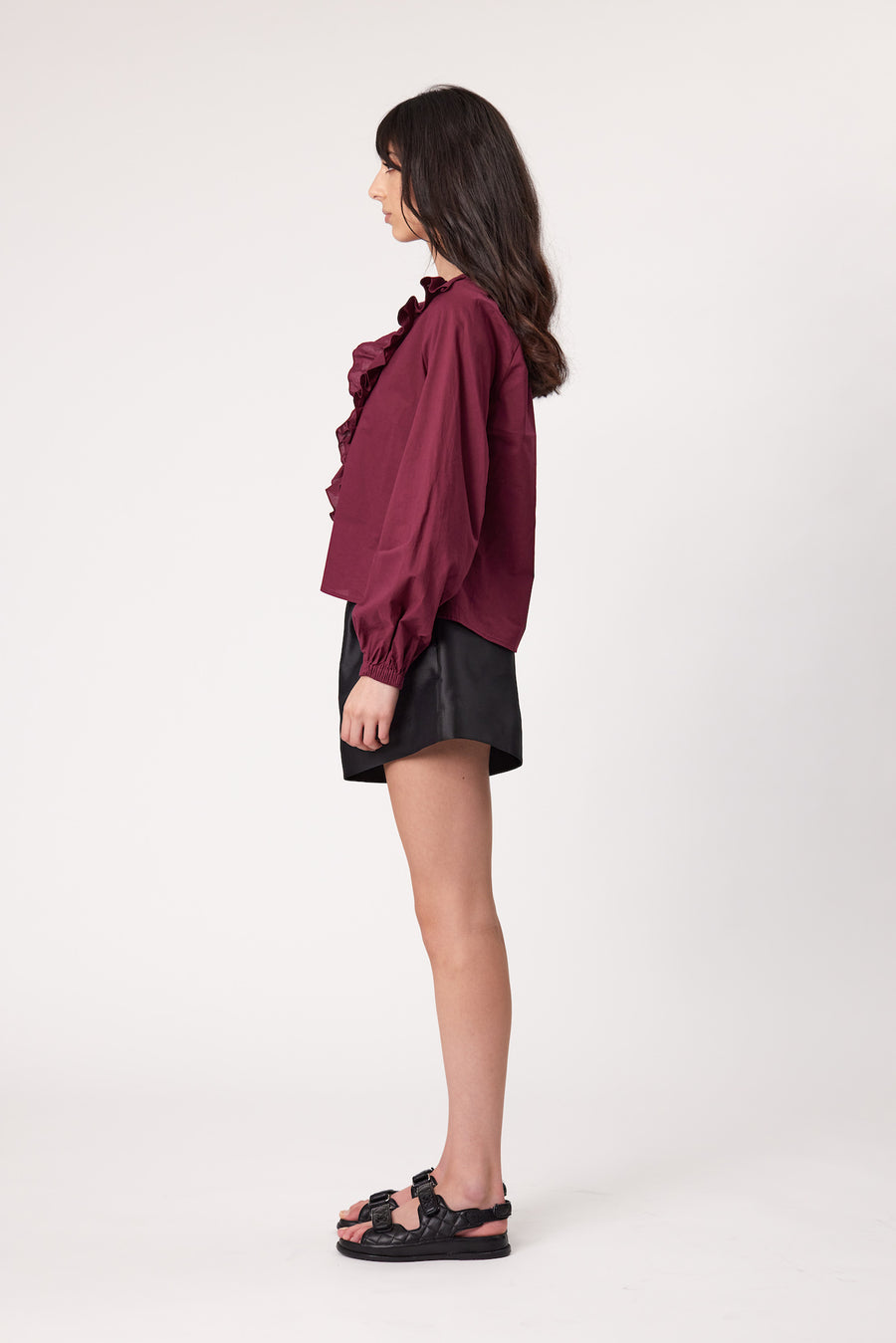 LUCIA BLOUSE - SANGRIA