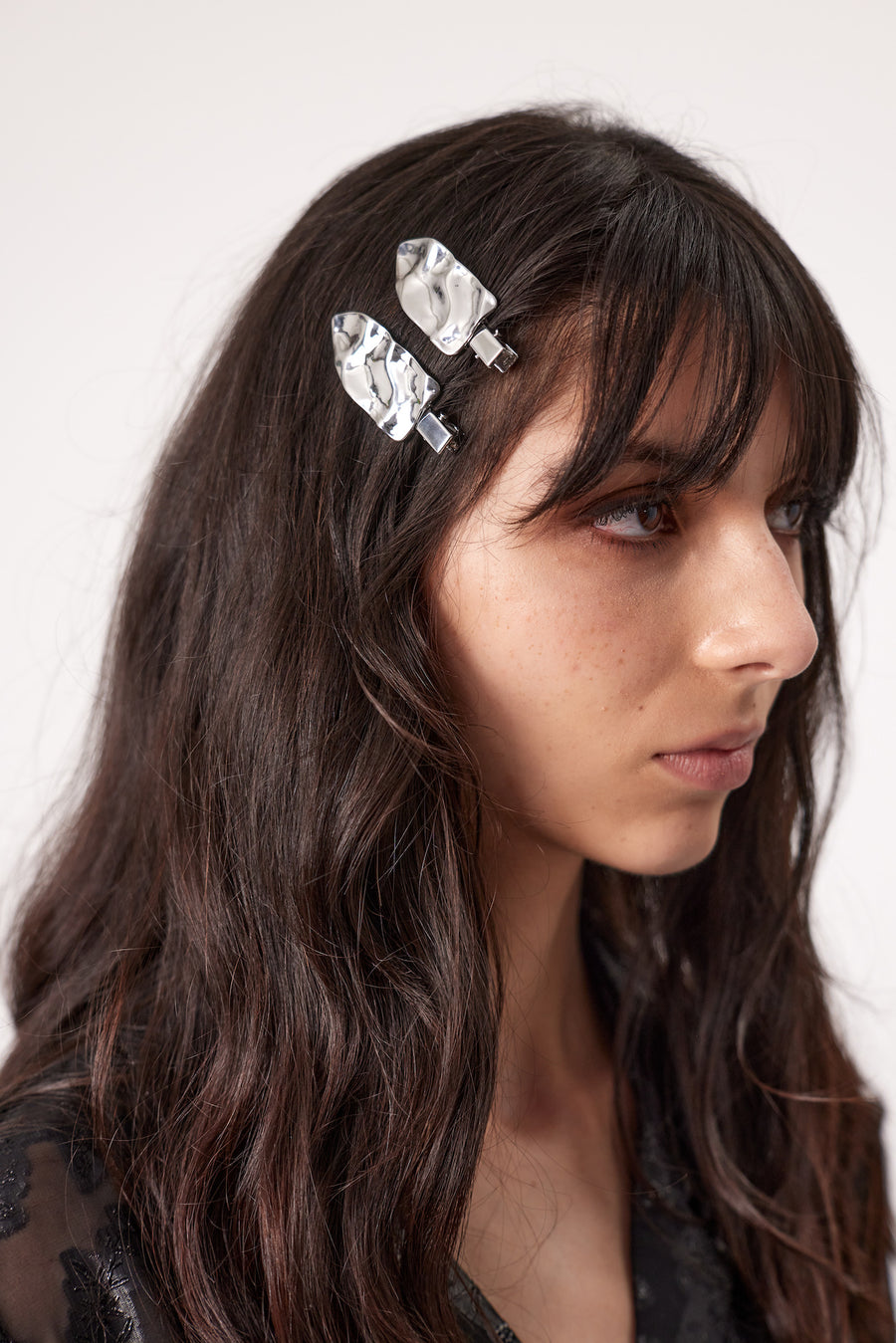 MARLI HAIR CLIPS - SILVER