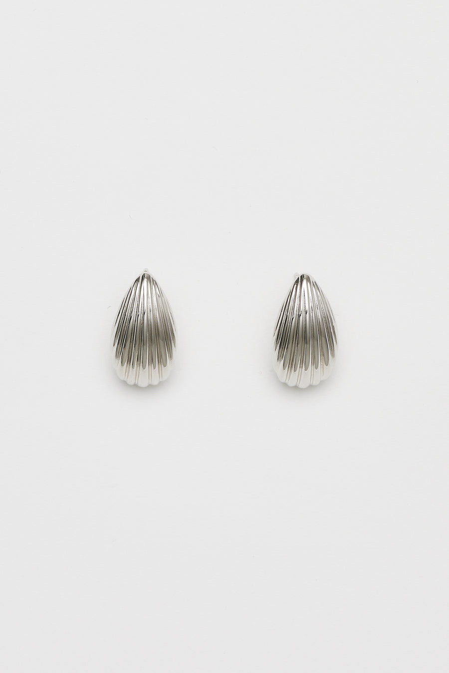 OCEAN'S EDGE EARRINGS - SILVER