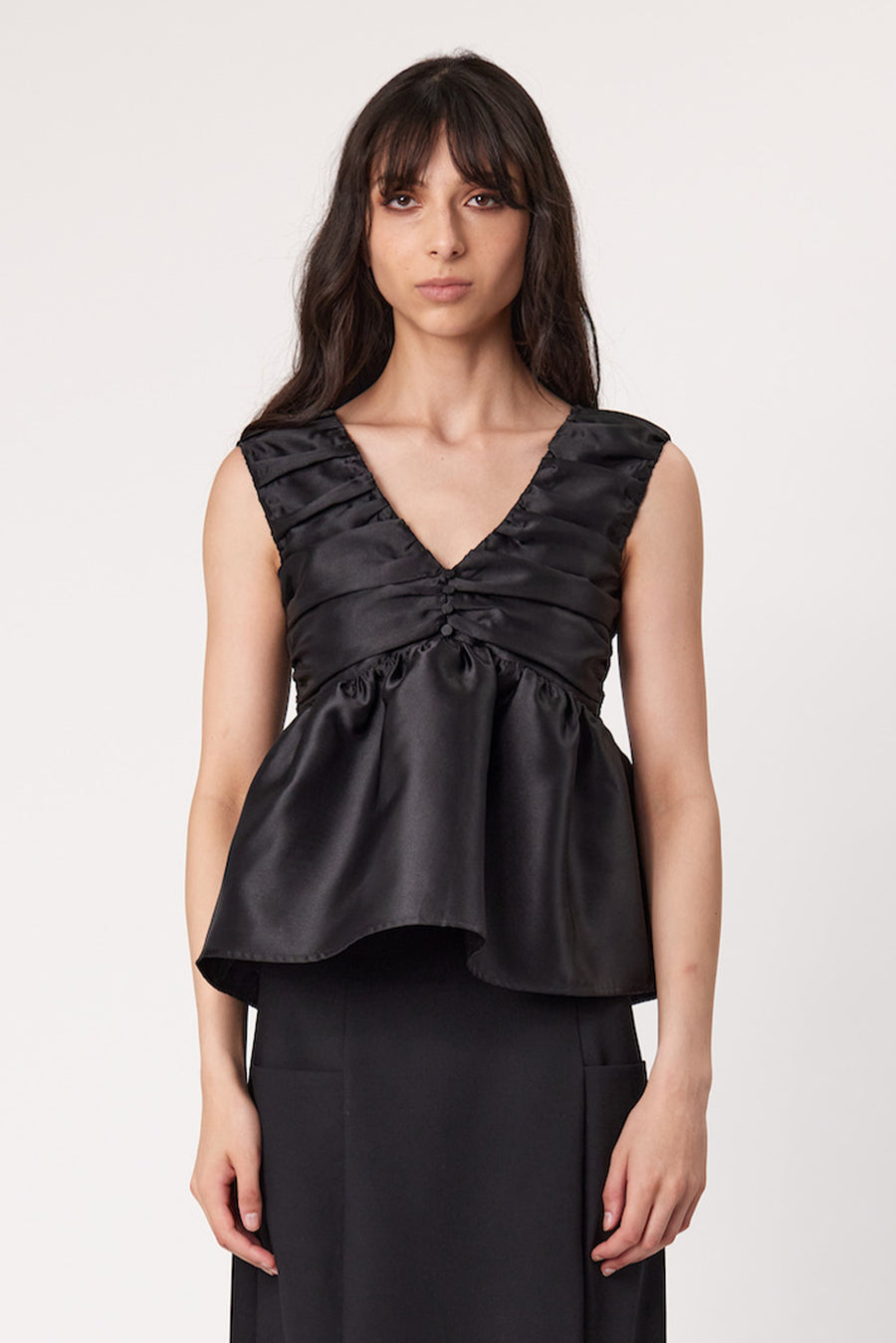 SELINE TOP - BLACK